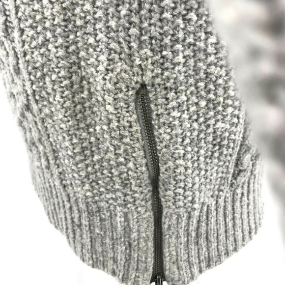 Banana Republic Textured Knit Sweater Sz XS Gray - Picture 3 of 8